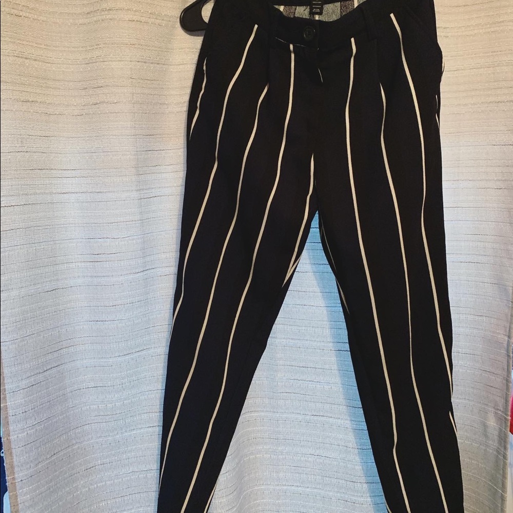 Pinstripe Trousers